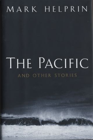 A black and white book cover for The Pacific
