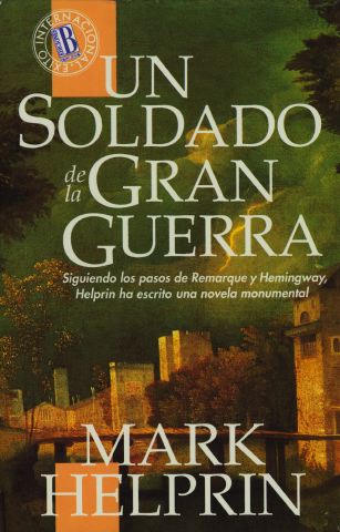 A front cover design for A Soldier of the Great War in Spanish