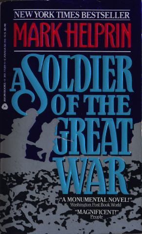 A book cover for A Soldier of the Great War 