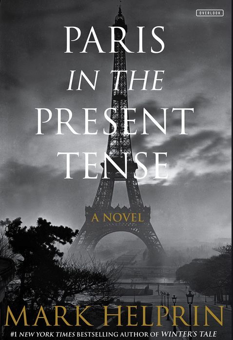 A book cover for Paris in the Present Tense